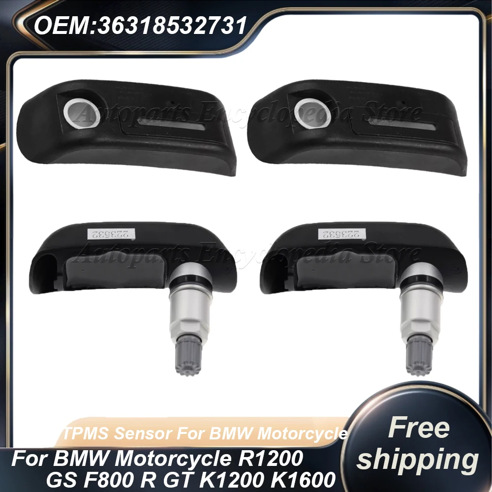 Sensore TPMS 8532731 Per BMW Moto – 2 Pezzi In ABS E Metallo, Compatibile Con F/K/R 1200/1300/1600, 100% Nuovo, Sostituzione Diretta