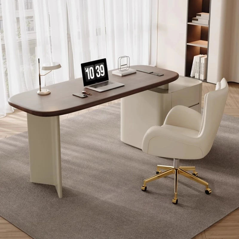 

Executive Setup Table Work Desk Supplies Reception Accessories Work Desk Drawers Office Mesa De Escritorio Working Equipment ZT