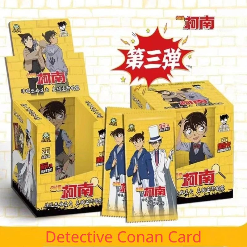 

Detective Conan Card Collection Cards Box Anime PeripheralsKid The Phantom Thief Conan Edogawa Rachel Moore Paper Hobby Gifts