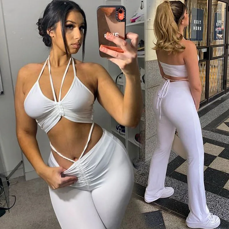 Женский спортивный комплект из двух предметов