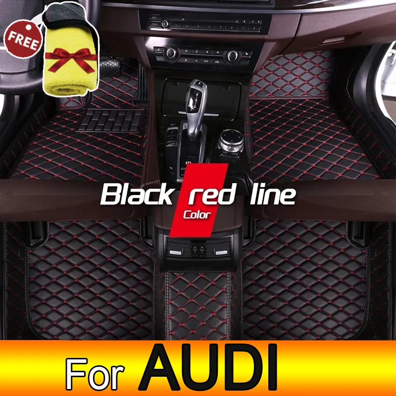 

Car Floor Mats For AUDI S5 8T (4door) S5 Cabriolet S6 C6 S6 C7 S7 SQ5 8R SQ7 RS3 RS4 RS5 RS5 Sportback RS6 Car Accessories