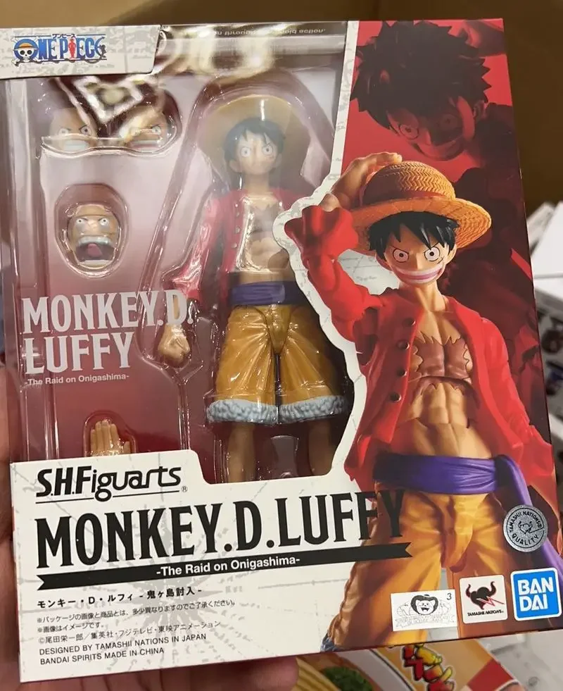 bandai-figurines-d'action-shf-one-piece-monkeydluffy-gear5-jouets-modeles-animes-figurines-en-pvc-cadeaux-originaux-en-stock-100