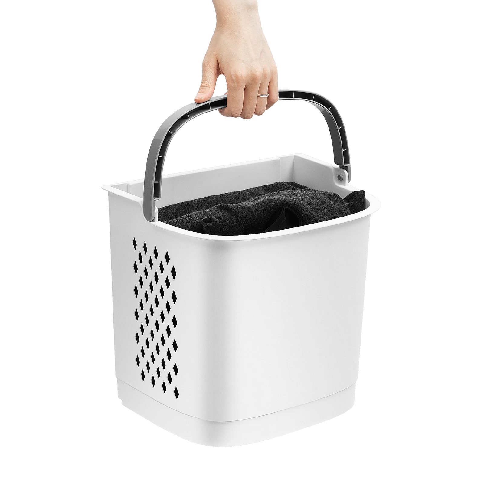 2-Layer Laundry Basket with 4 Universal Wheels Multifunctional Clothes Basket Clothes Organizer Home Assortment Box Laundry Boxs