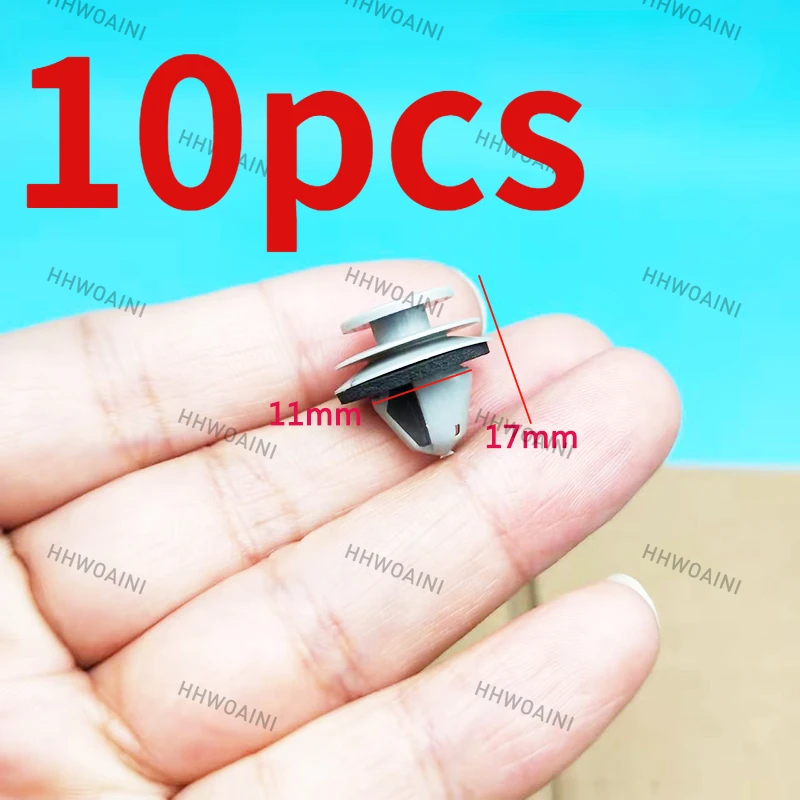 

10pcs For Land Rover Discovery 3 4 Car Door Lower Panel Decorative Plate Side Skirt Fixed Accessories Clip Buckle
