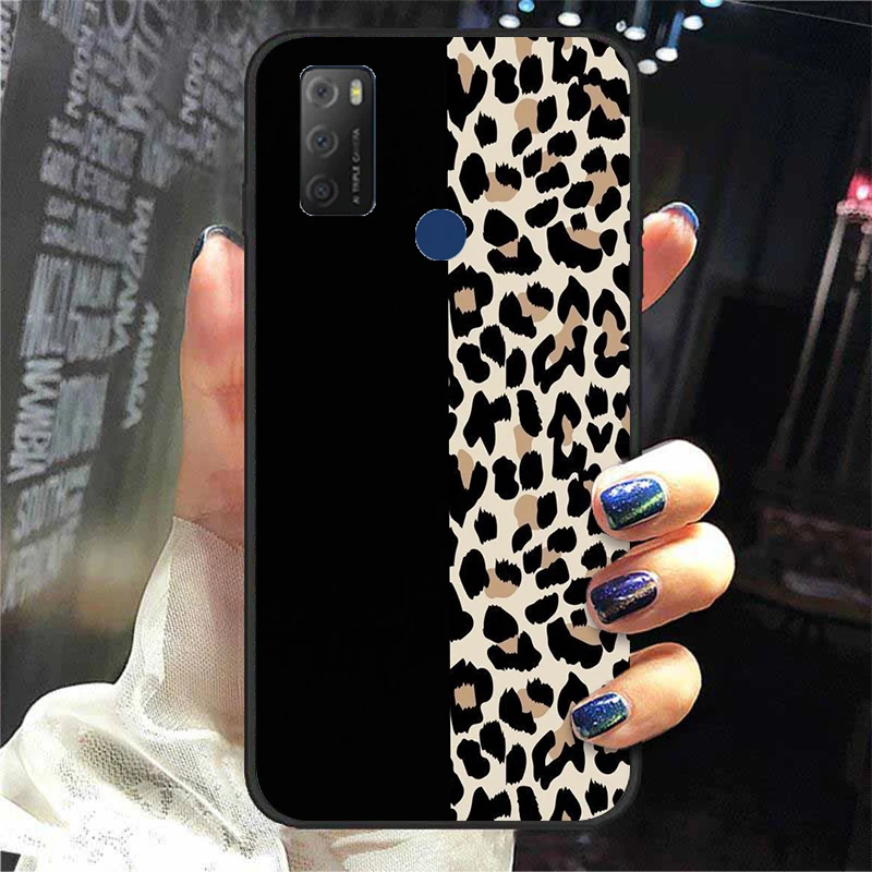 For TCL 20E Case Silicone Phone Cover For TCL 20S 20Y 20 E TCL 20B 6159K Cases Soft Back TPU Bags Bumpers Fundas phone belt pouch Cases & Covers