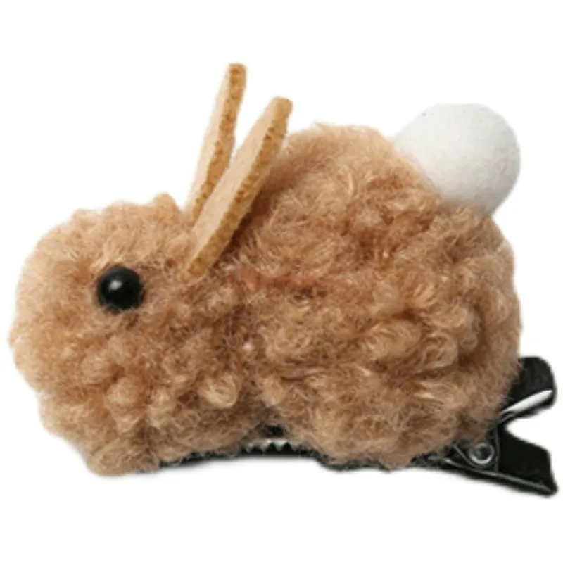 

Little Rabbit Hair Clip 3D Cartoon Cute Animal Hair Clip Girl Top Clip Side Clip