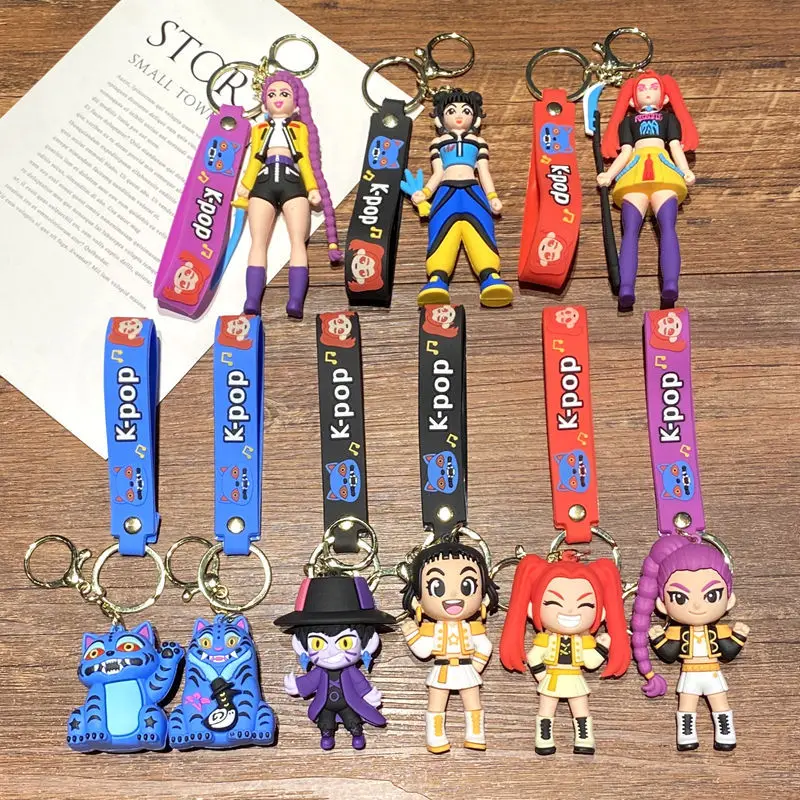 Neue 3D-Gedruckte Anime-Film Kpop Dämonenjäger Derpy Puppe Niedlicher Tiger Actionfigur Sammlerstück Weihnachtsgeschenke S