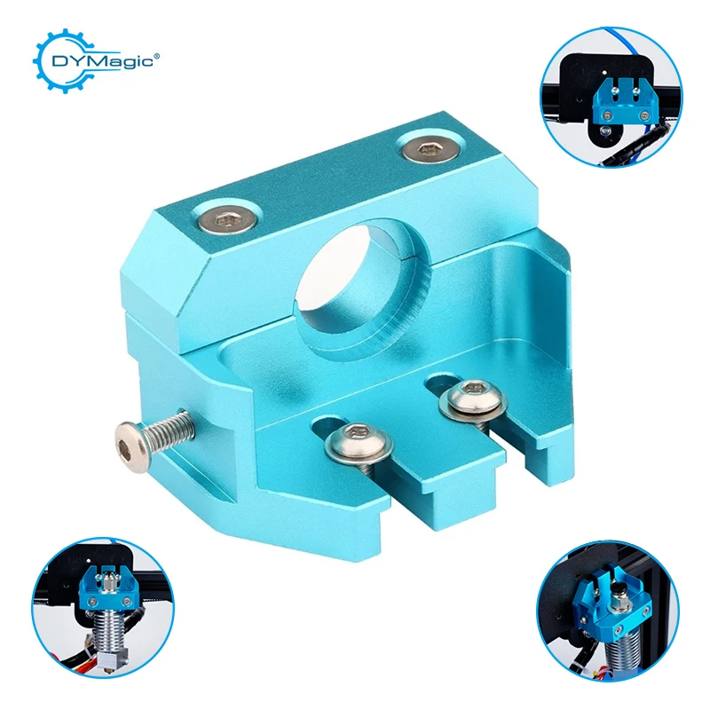 

3D Printer E3D V6 Volcano Compatible Multi-Mount All Metal Mount Fixed Blocks For E3D Hotends For CR10S Ender 3 Upgrade Ender 5