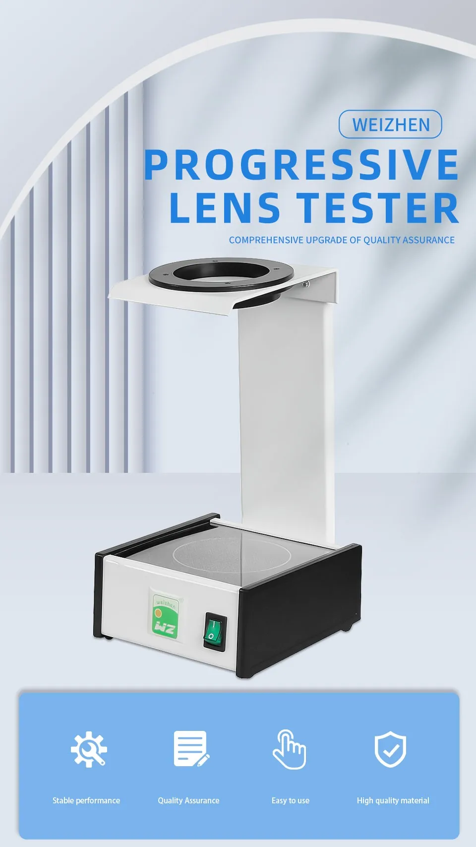 Description Picture 2 of itemLens Testing Machine Multi focal Progressive Optical Optics Equipment Instrument Lens Strain Gauge Tester Detector Measurer