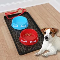 New Shoe Tray Dog Tray Kitchen Tray Applicable To The Entrance Indoor And Outdoor Snow Boot Pad Super Large Shoe Tray Black 2