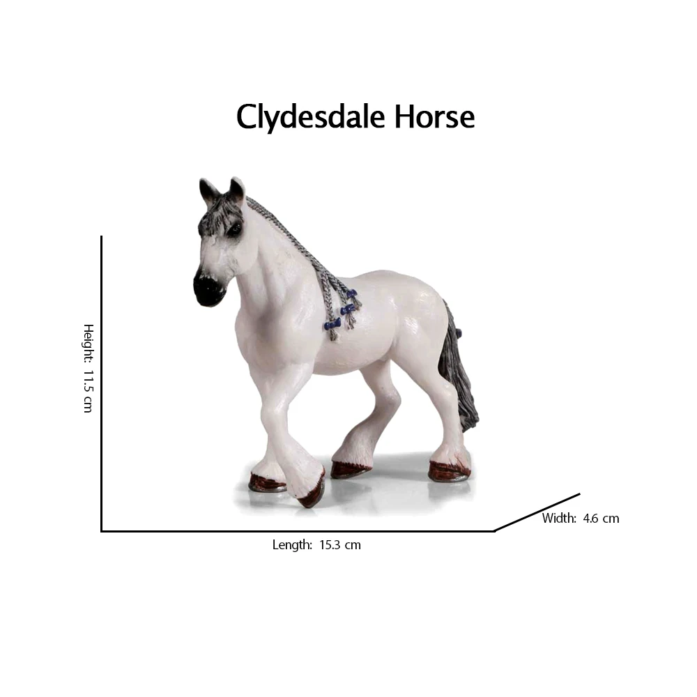 Horse Figurines Farm Animal Toy Set – Children's Gift Collection