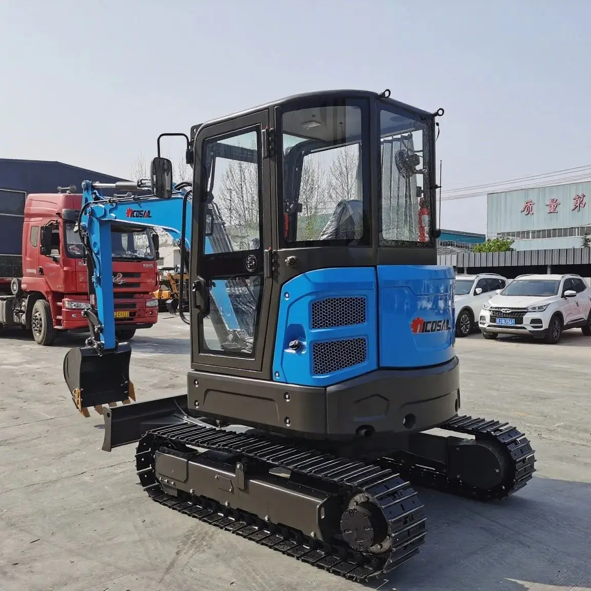 Heavy-Duty 4-Ton Excavator Enhanced Frame OEM/ODM Sales for Construction And Building Site 1