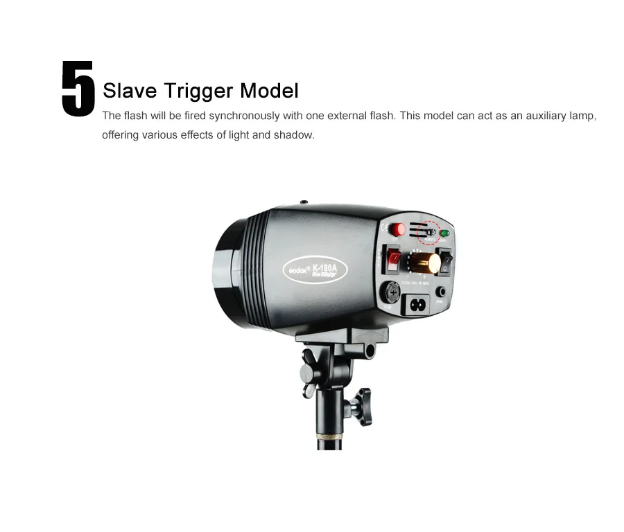 GODOX Mini Master K-180A K180A K150A K-150A Mini Master 180W Studio Strobe Phot