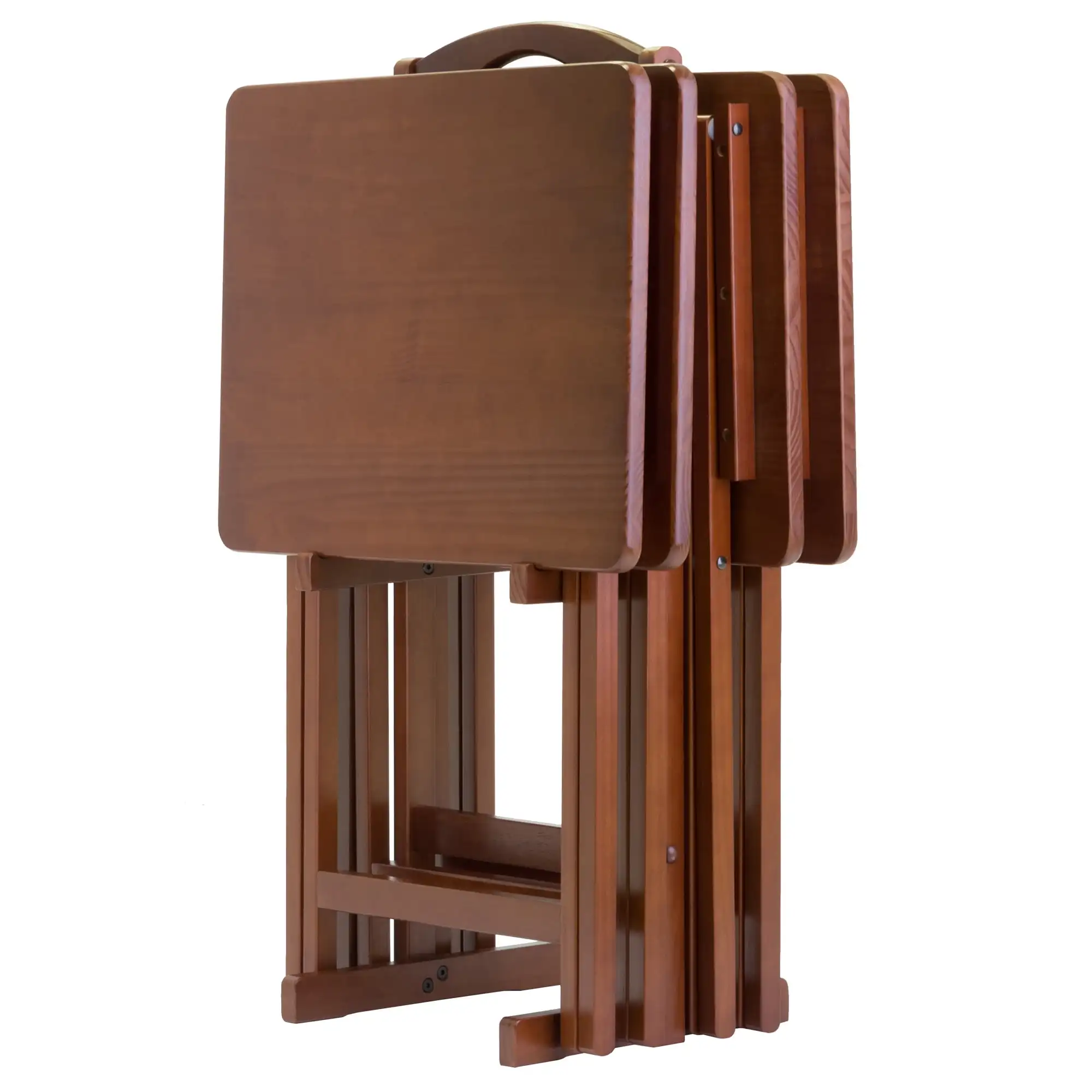 

Winsome Wood Alex 5-Piece Snack Table Set, Walnut Finish