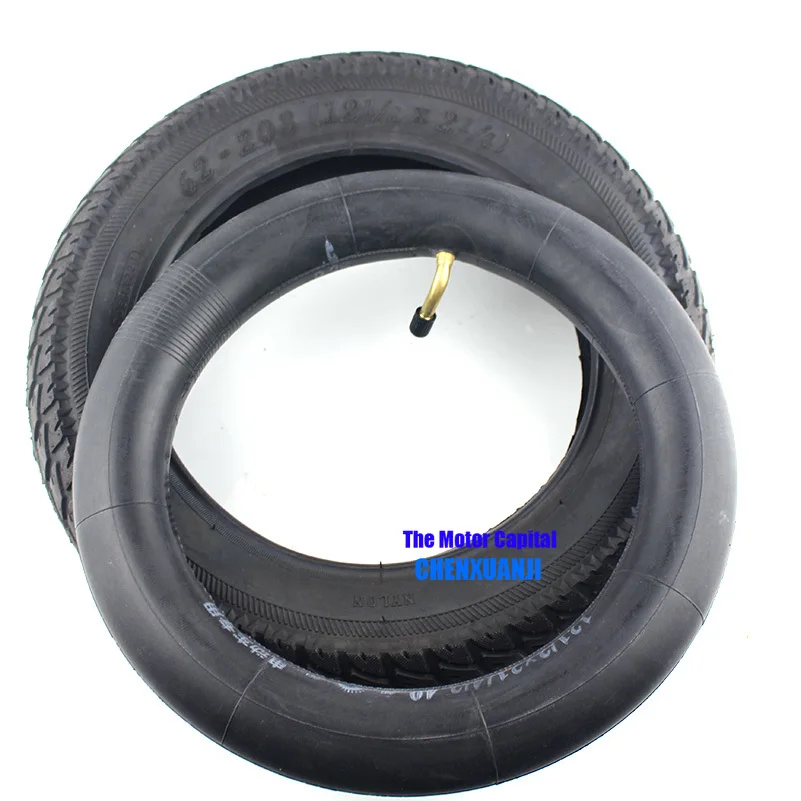 12 1/2x2 1/4 wheel tyre  inch  1/2 X 2  62-203 Tire inner tube fits Many Gas Electric Scooters and e-Bike Folding bicycle