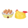 7 Egg Capacity Electric Egg Cooker Multifunction Chicken Shape Rapid Egg Boiler Automatic Shut Off Mini Breakfast Machine 2