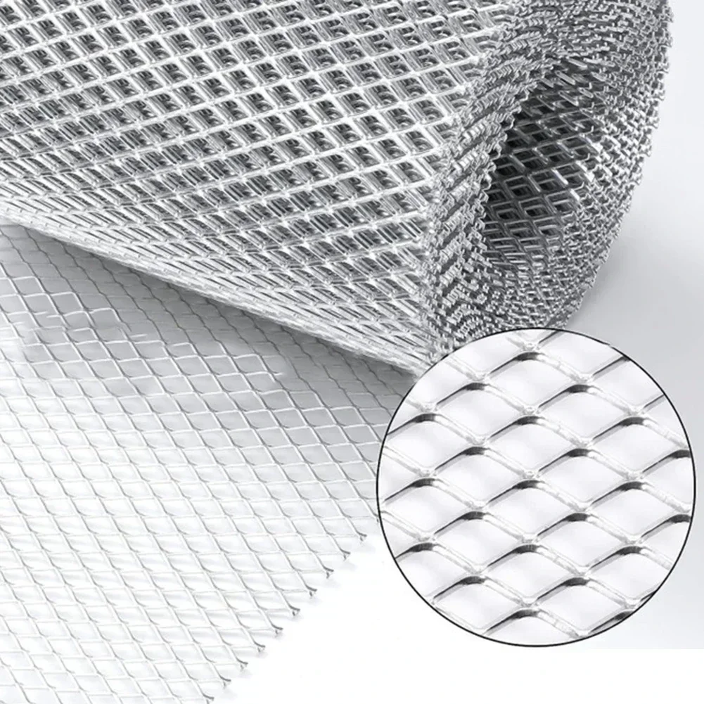 6.1m Mesh Aluminum Gutter Guard Covers Anti-Falling Net Screen Protection For DIY Cutting Leaf Rain Garden Eaves Net Shield