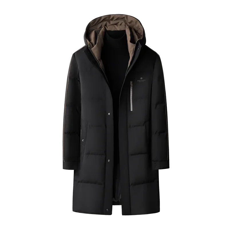thumbnail image 1 of Ropa de diseñador para hombre, chaqueta de plumón larga de lujo para hombre, chaqueta acolchada con relleno de plumón de pato 2024, abrigo de invierno cálido para hombre, abrigos para hombre, 1 of 5