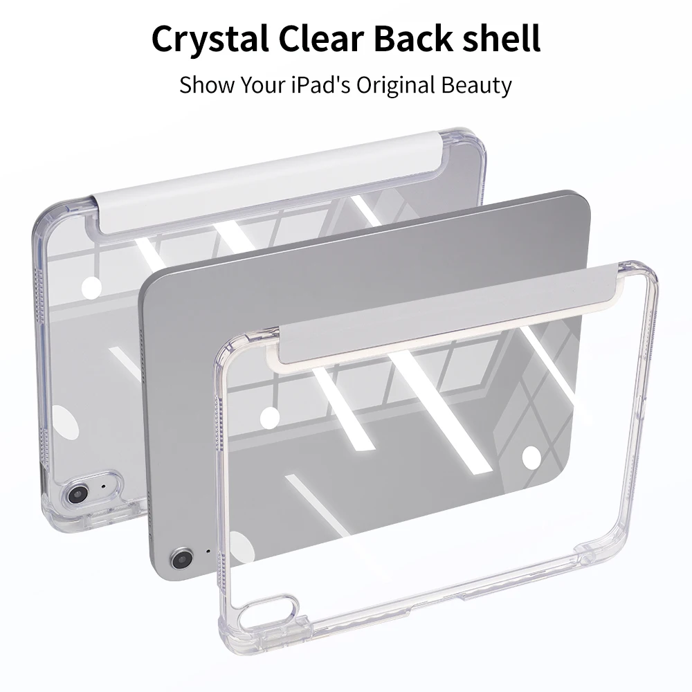 Premium Magnetic Smart Cover for iPad - Durable and Stylish Pencil Holder Case