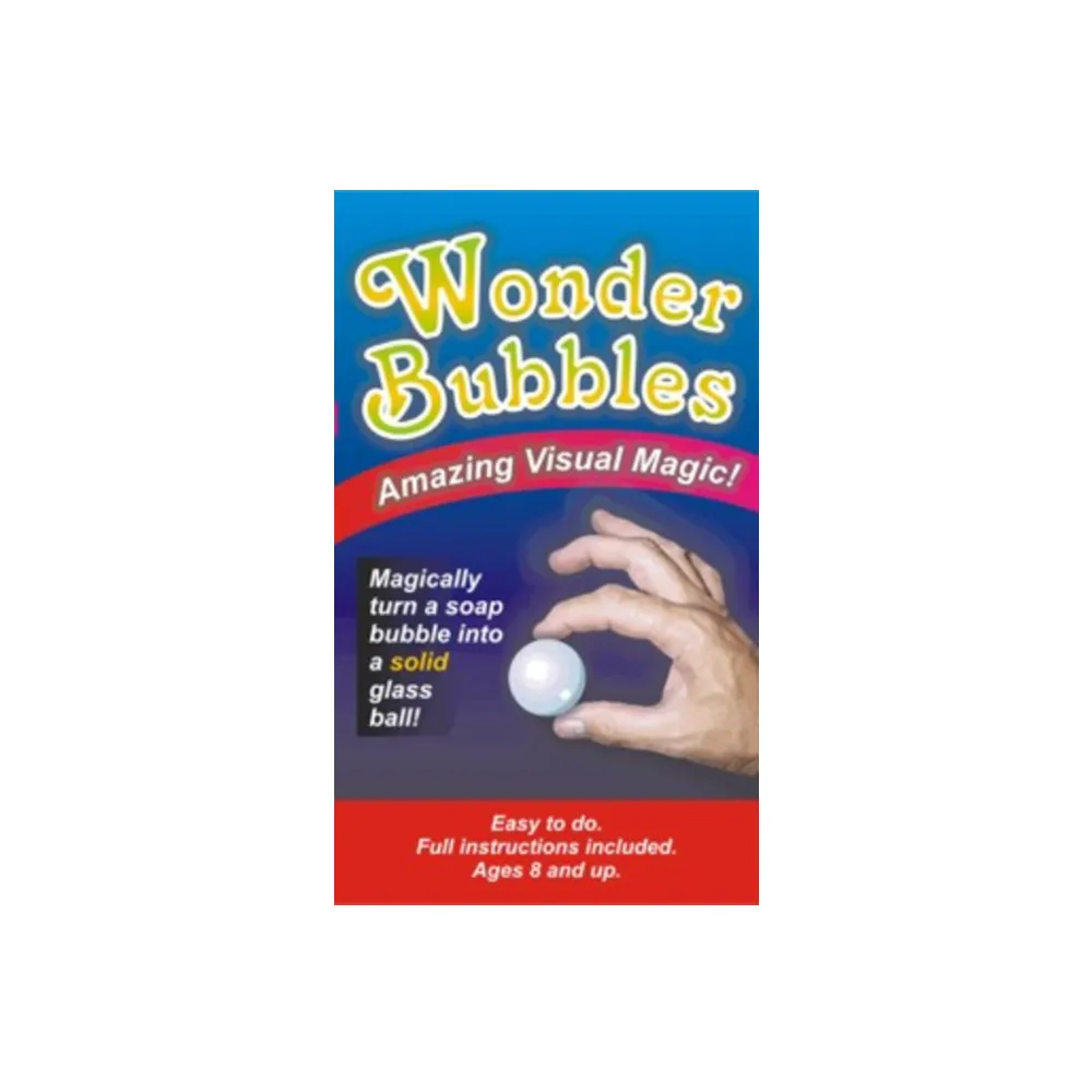 Wonder Bubbles,Gift For Children,Magic Tricks/Props,Close Up Magic,Street Magic,Accessories,Illusions,Fun,Magic Ball deluxe coin thru sword magic tricks magician classical close up street illusions gimmicks mentalism props coin penetration magia