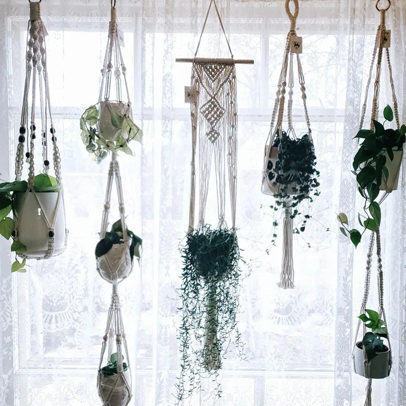 1Pc  Macrame    ٱ ŵִ  ȭ ׹   Ȩ  ڴ ȶ 