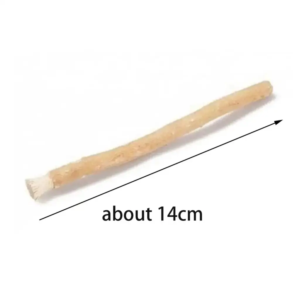 Eco Friendly No Toothpaste Needed Miswak Toothbrush Soft Bristles Traditional Miswak Sticks for Teeth Chewing Sticks Travel