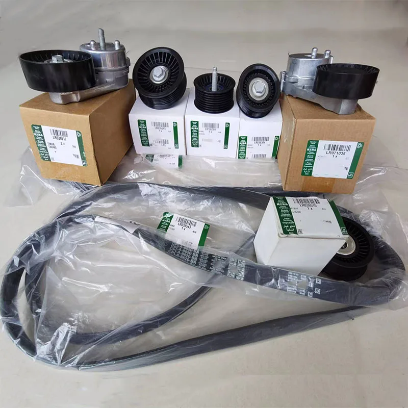 

FOR Land Rover Range Rover Main Belt Tensioner Idler Kit lr4 RR Sport 5.0l 3.0l SC LR071035 LR039517 LR106769