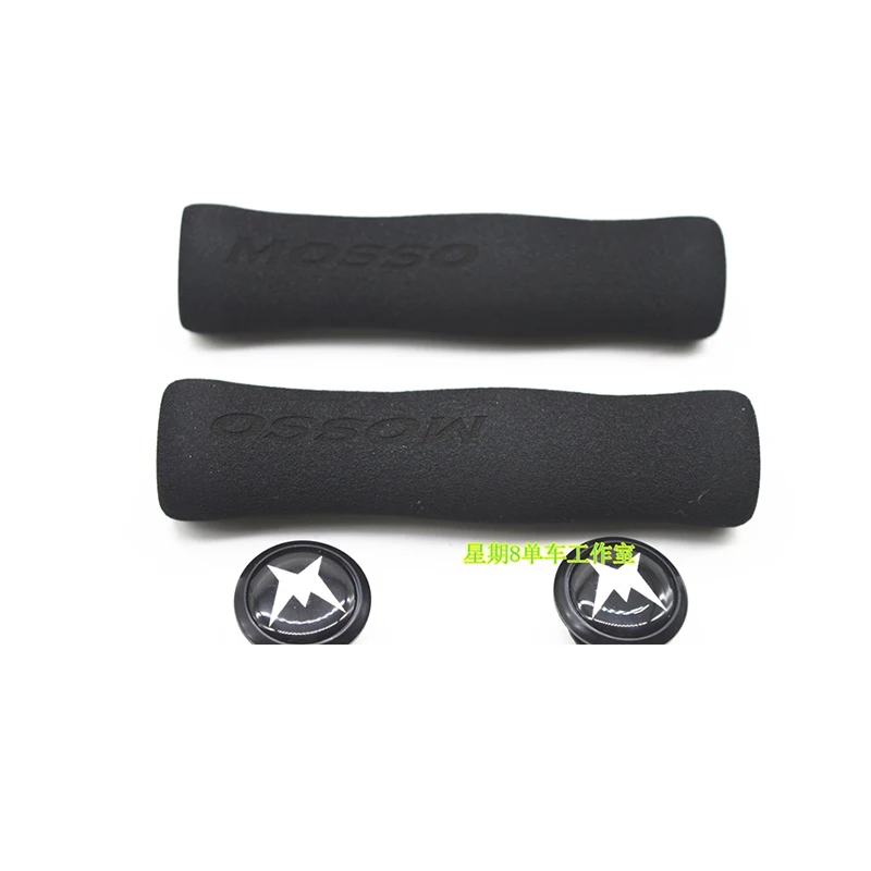 

MOSSO Universal Type Mountain Bike Grips Shock Absorbing Anti-Slip Sponge Handlebar For Summer Cycling 120mm 24g