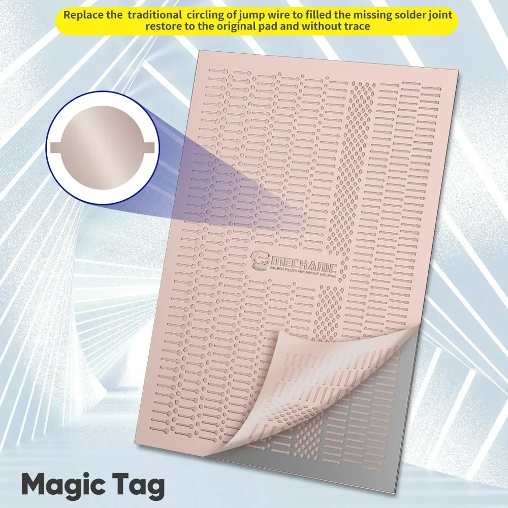 Non-trace Solder Joint Repair Magic Tag Rework Pad 2780 Spot Weld Plate For Motherboard Return Repair Welding