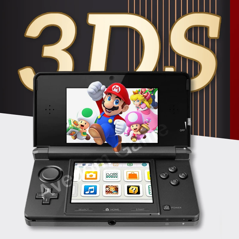 מקורי 3DS 3DSXL 3DSLL משחק קונסולת כף יד משחק קונסולת משחקים חינם עבור