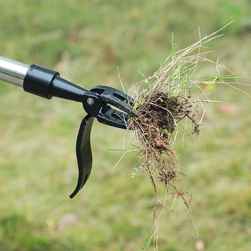Stand Up Weed puller tool Aluminum Claw Manual Weed Remover Tool for Outdoor Garden Lawn Garden Digging Weeder Gardening Tools