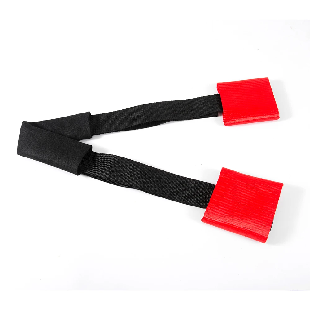 Motorcycle Wheel Strap 1PC Motorcycle Front Handlebar Strap Transport Bar Tie Down Strap Nylon Webbing