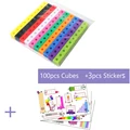 Cubes with 3stickers