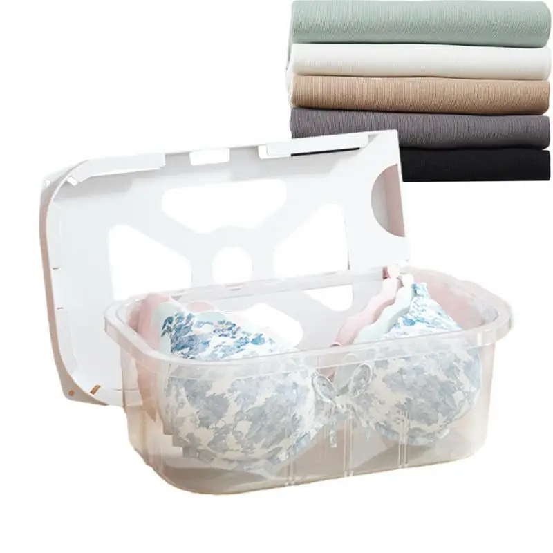 

Under Shelf Pull Out Drawer Closet Organizer Drawer Divider Bins Transparent Pull Out Storage Organizer For Bra Drawer Divider