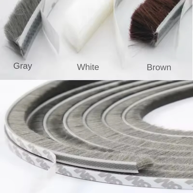 5/10M Home Windproof Tape Sealing Strip Weatherstrip Home Door Window Sound Insulation Dust Strip