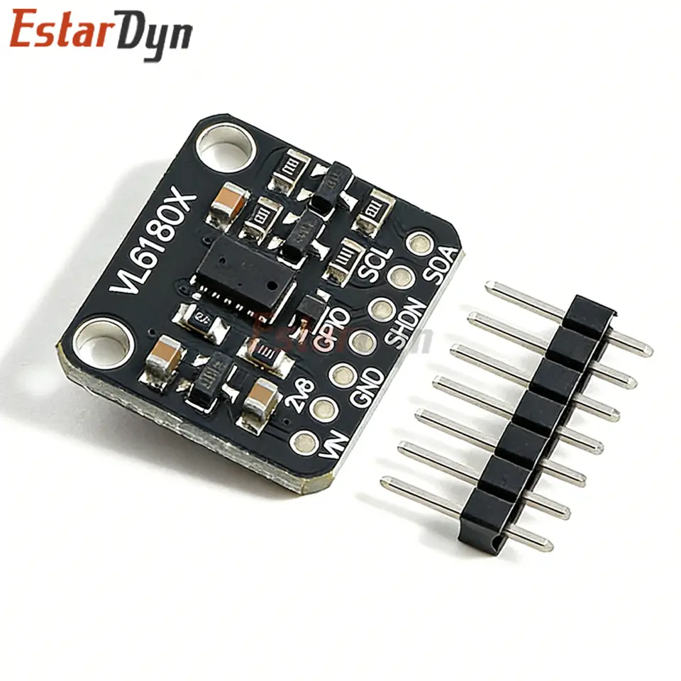 Estardyn VL6180X ToF Distance Sensor Module, High Precision Proximity Gesture Detector I2C 3.3V/5V for image 1