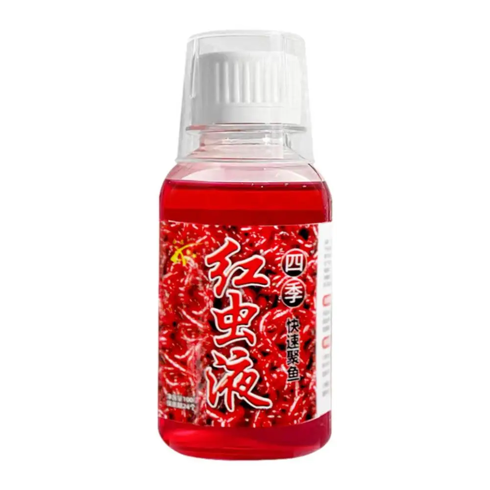 Fish Attractant Scent 100ml High Concentration Fishing Red Worm