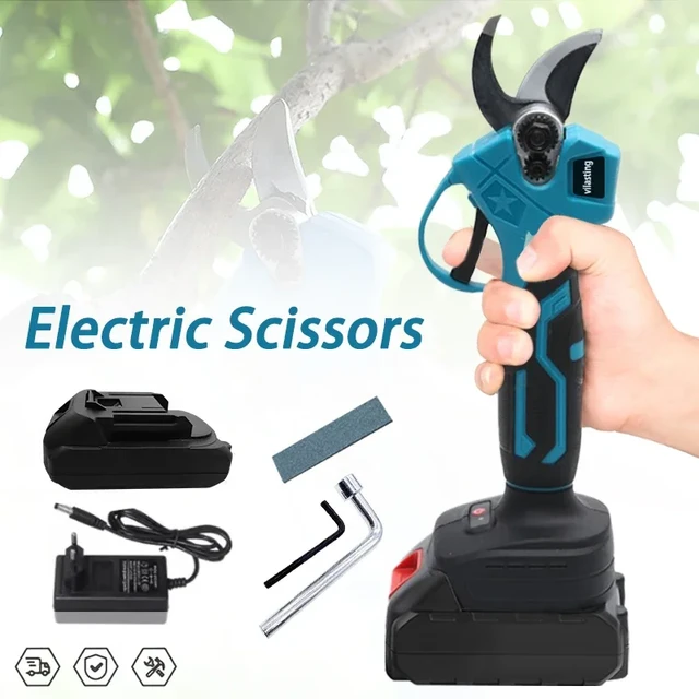Sécateur électrique sans fil, ciseaux, sécateur de jardin, coupe-arbre  fruitier, outils électriques pour Makita, batterie 18V - AliExpress