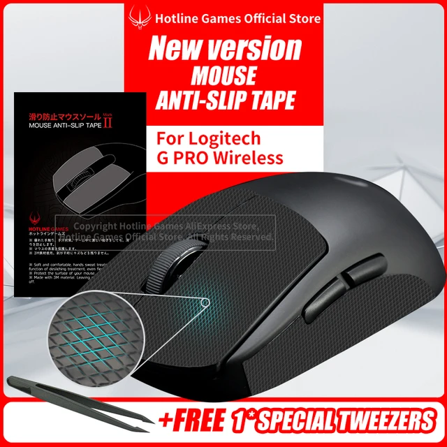 Hotline Games Mouse Anti-Slip Tape for Logitech Gpro Wireless GPW: Improve Your Gaming Experience!