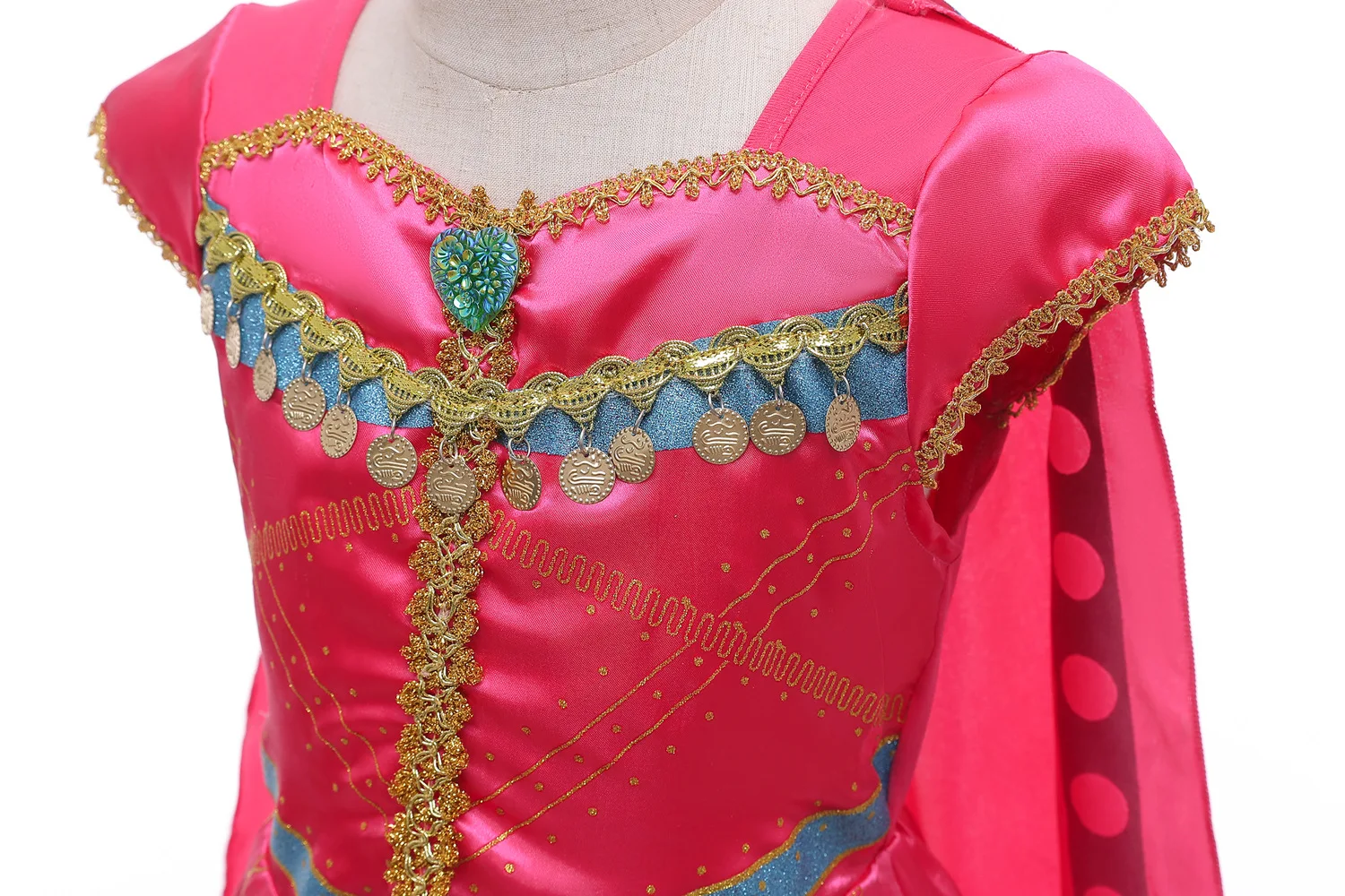 Robe Cosplay Fille Princesse Jasmine