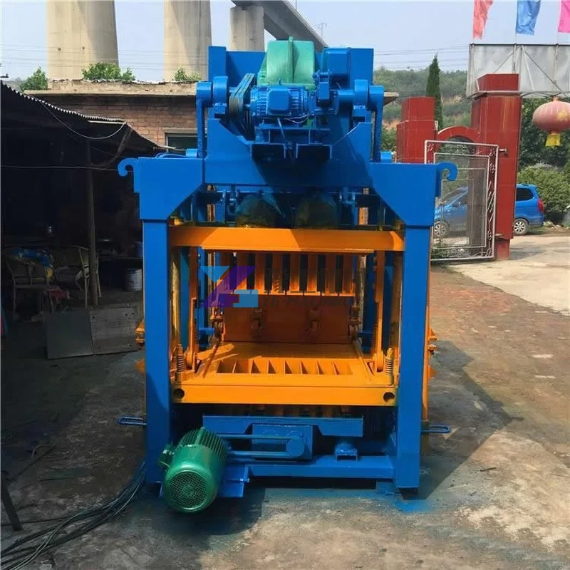 Automatic Electric Hydraulic Earth Mud Clay Interlocking Interlock Block Brick Making Machine