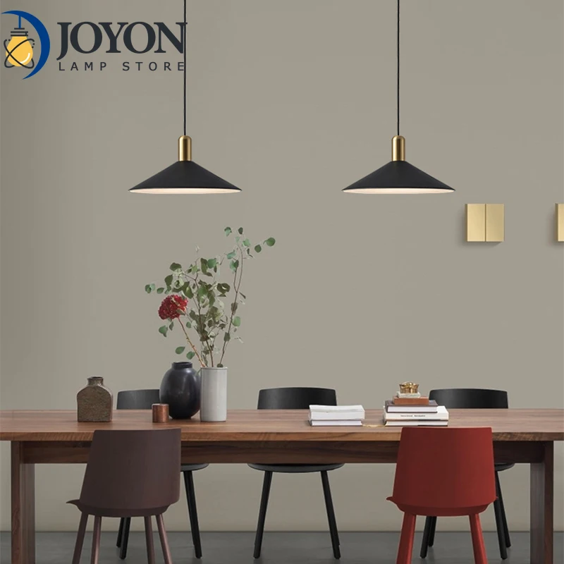 

Simple Retro Industrial Style Hanging Lamp Nordic Postmodern E27 Loft Light Luxury Restaurant Bar Study Coffee Milk Tea Shop