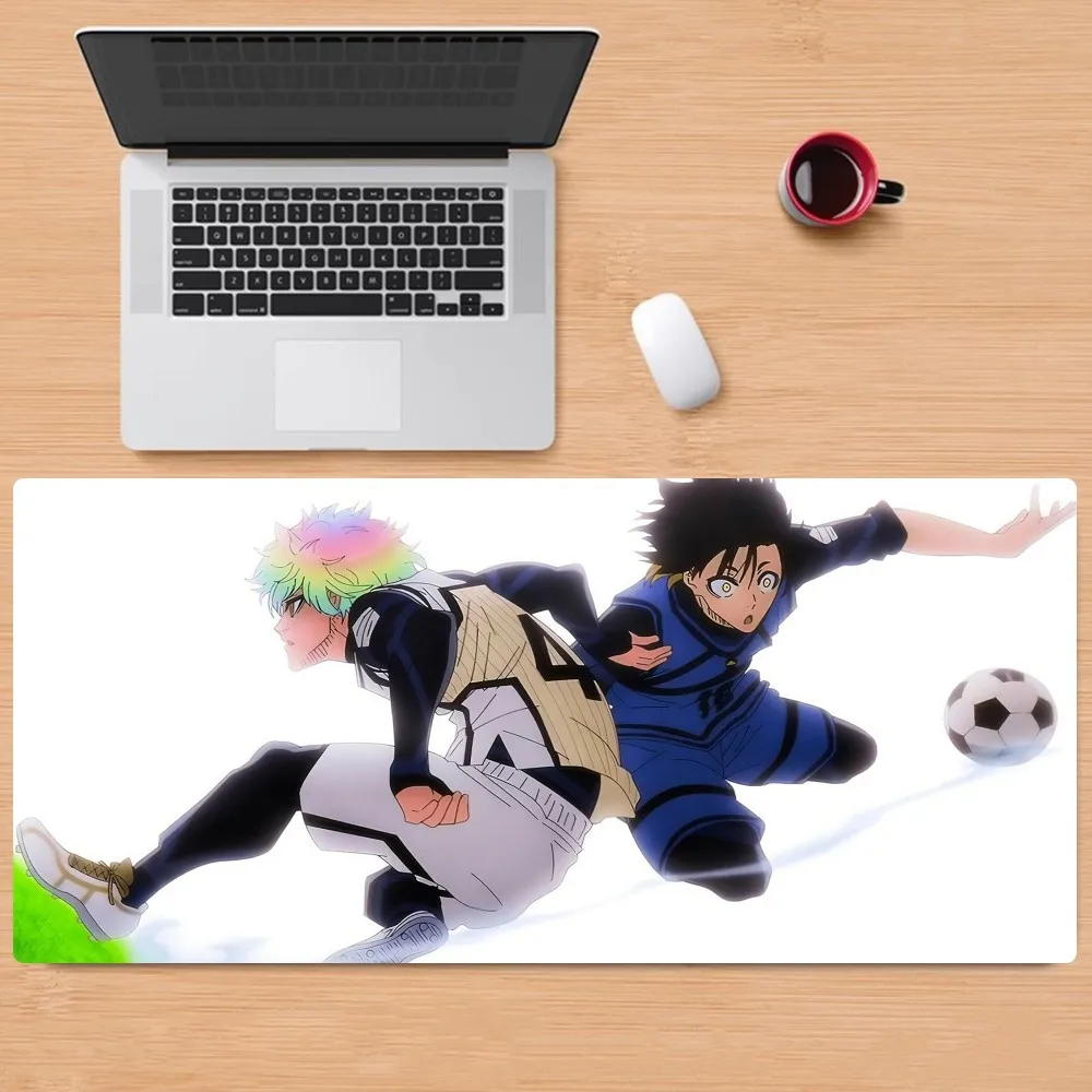 Anime BLUE LOCK Mouse Pad Non-slip Lockedge Office Student Gaming Thickened Large Writing Pad Cushion 3