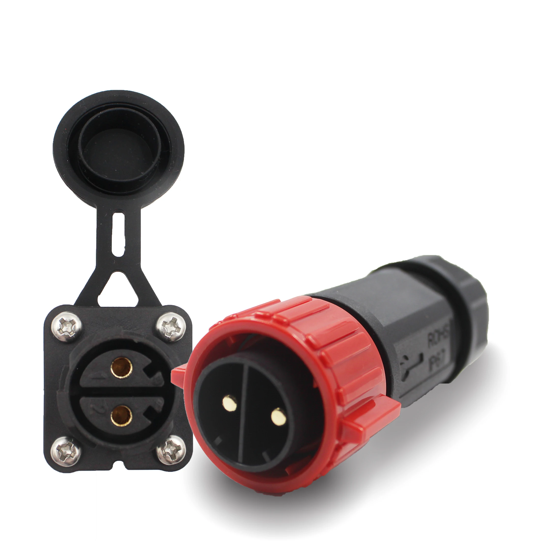 Set Spine Prese Marine Impermeabili Per Motore Pesca A Traina - 12/24/36/48V Per Barche