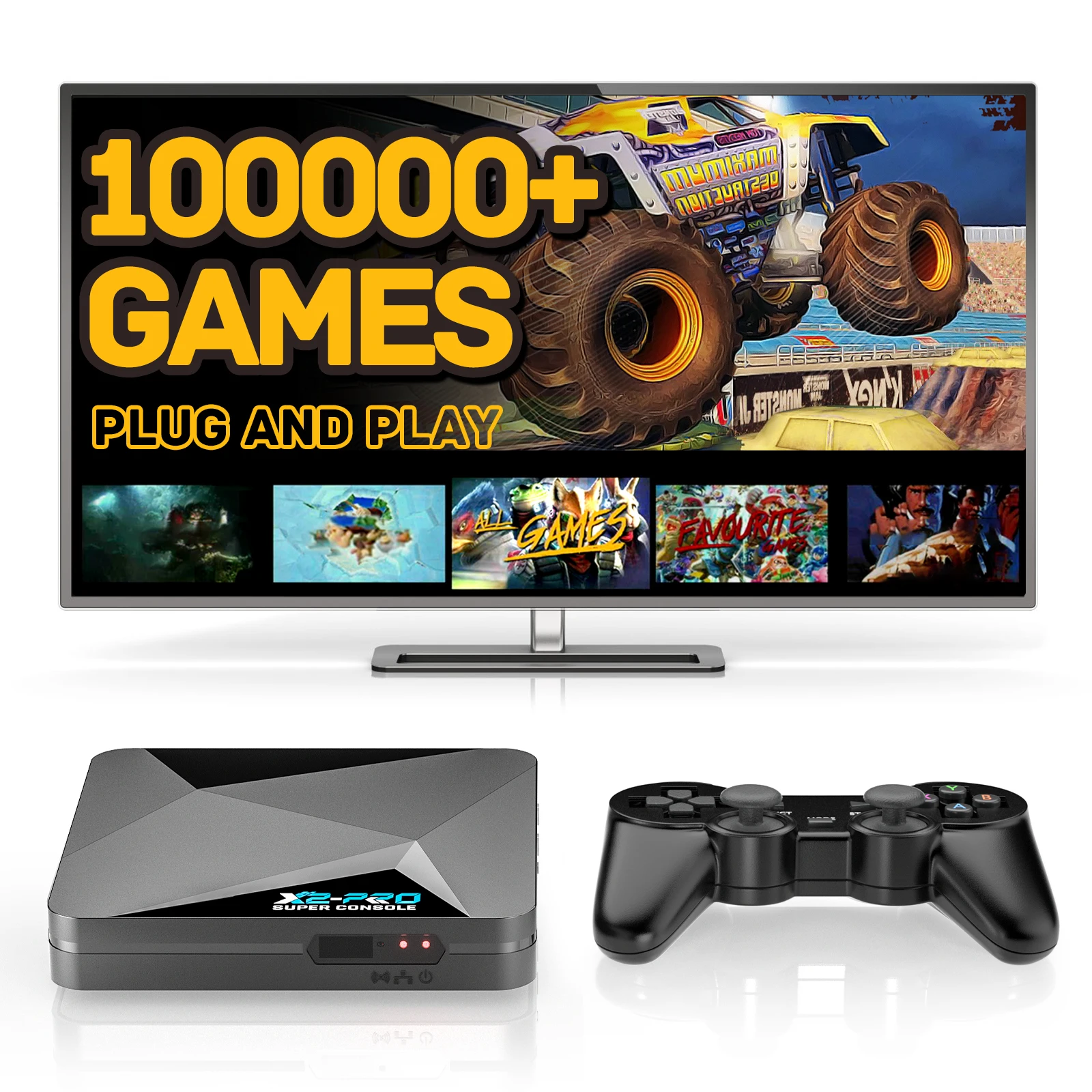 Super Console X2 Pro Plug N Play Consoles Console Retro X Pro Retro Game Console Video