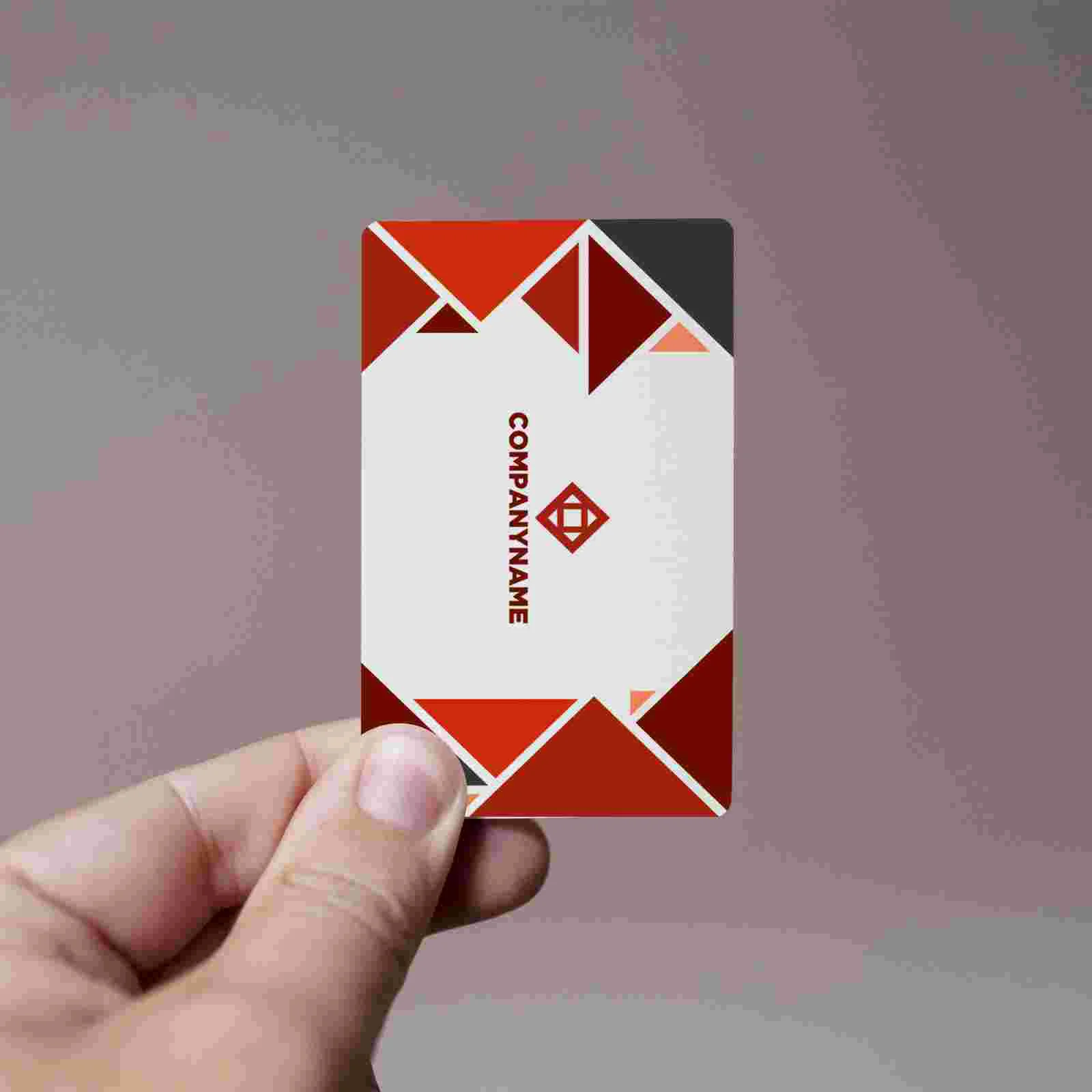 Business Cards Aluminum Name Signs 100 Pcs 8.4X5.6cm Sublimation Metal Engraving