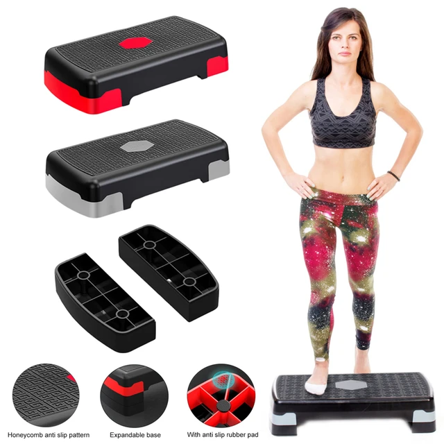 Boad-Steppers aeróbicos para Fitness, pedales antideslizantes ajustables  para entrenamiento de gimnasio en casa, soporte de carga de 200KG -  AliExpress