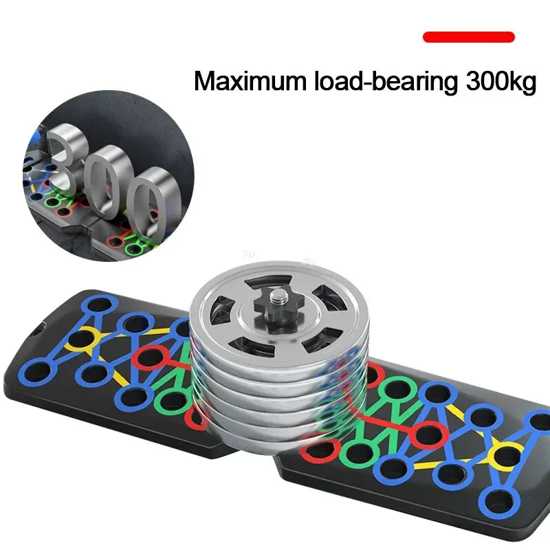 Folding Push Up Board Support Muscle Exercise Multifunctional Table Portable Fitness Equipment Abdominal Enhancement