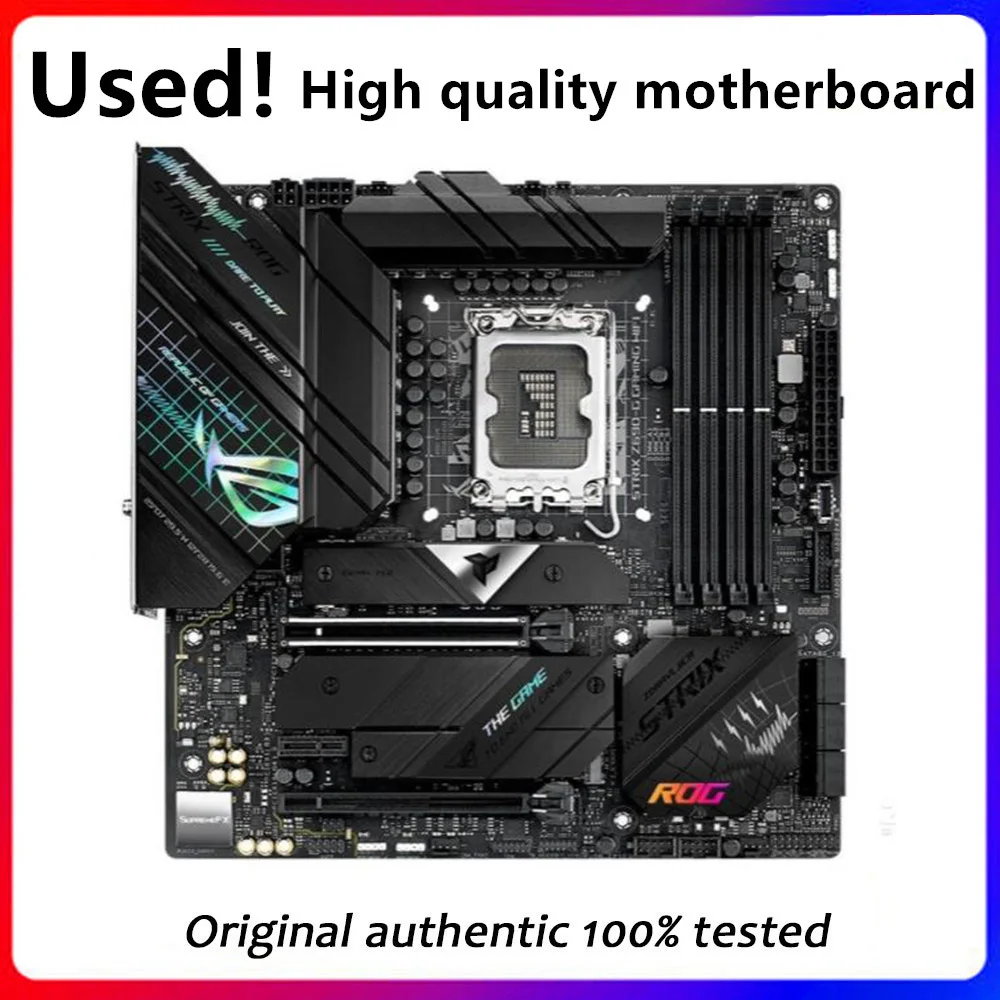 Utilizzato Per Asus Rog Strix Z690-G Gaming Wifi Desktop Originale Per Scheda Madre Intel Z690 Ddr5 Supporto Lga 1700 12900Kf 12700K