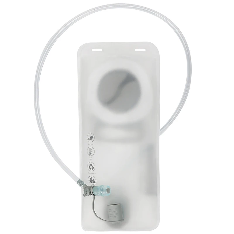 2L 수분 공급 블래더 BPA 프리 누수 방지 내구성 있는 물통(사이클링, 하이킹, 러닝, 등산, 자전거 타기용) PEVA 소재